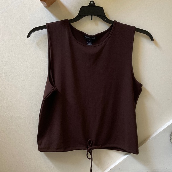 size M, bust up to 38” inches, brown tank top - Picture 5 of 9